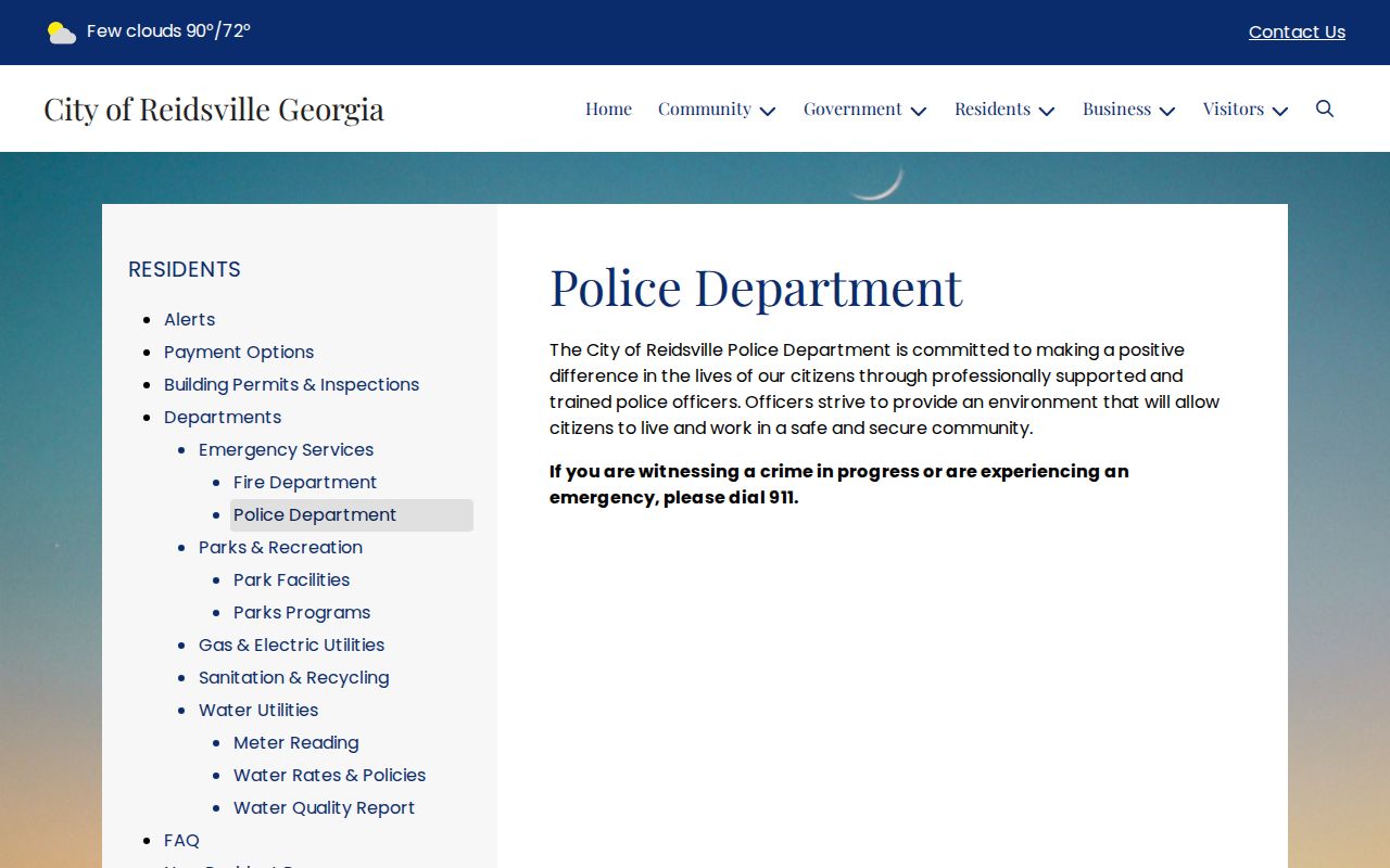 Tattnall County Reidsville warrant records police contact