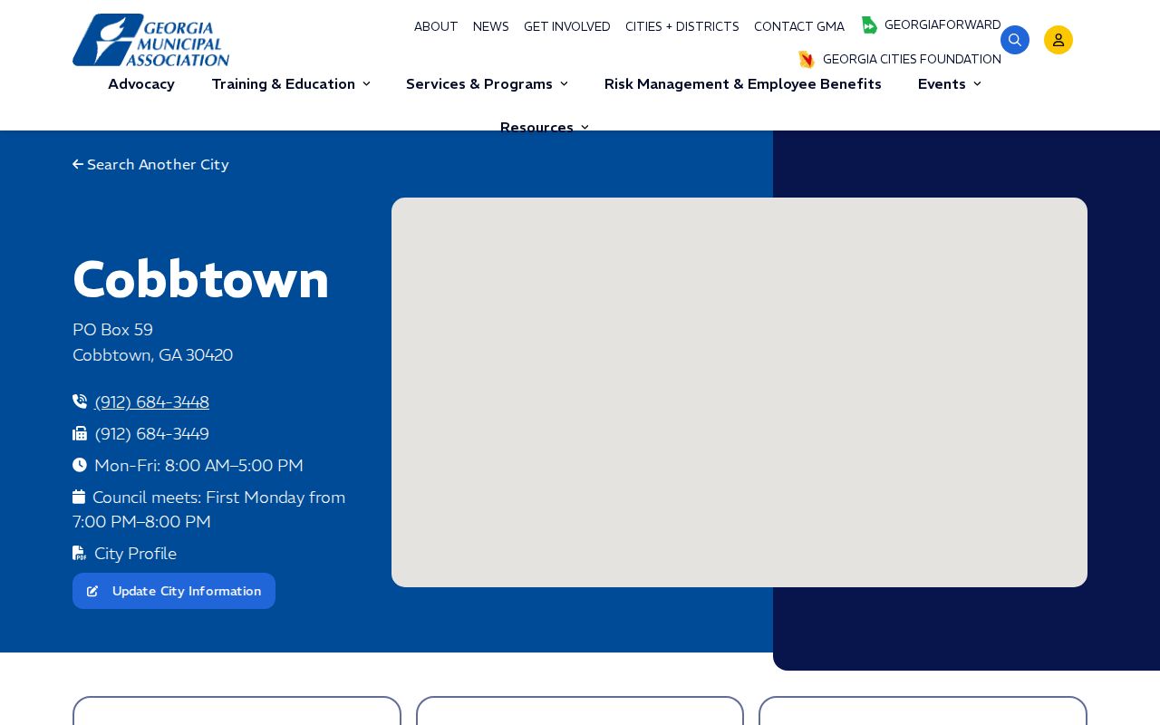 Cobbtown warrant records city office contact source